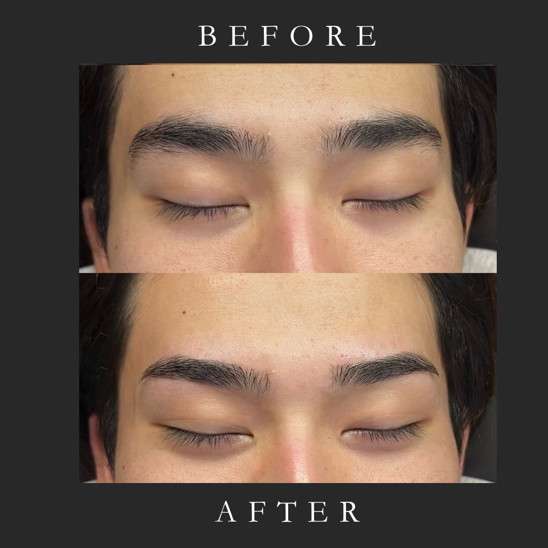 眉毛を整えるだけで、
清潔感・第一印象が大きく変わります✨
✔︎ 余分な毛を眉毛ワックスで処理
✔︎ 骨格・表情に合わせた自然な眉デザイン
✔︎ 濃さは残して、整えすぎない仕上がり
自己処理が苦手...