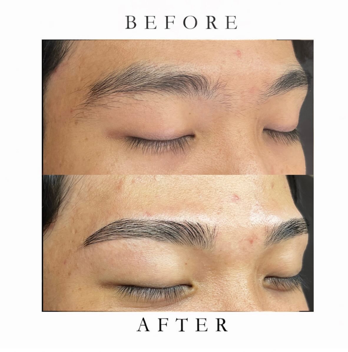 【那覇おもろまちエリアのメンズ眉毛サロン】
眉毛パーマをかけたことで
目元の影が減って
顔全体が明るい印象になりました。
大きく変えていなくても
印象はちゃんと変わります。
※ご来店2週間は眉毛...