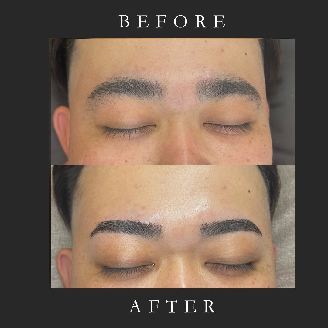 形は大きく変えず、
毛流れのみ整えています🙆
清潔感は出しつつ、
普段の雰囲気はそのままに✨
頑張って眉毛生やしていただいた
おかげで変化が分かりやすく
綺麗に仕上がりました!🙌✨
———...